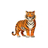 Tiger | Forest Animals Names in English