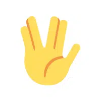 Vulcan Salute | Hand Emojis Names