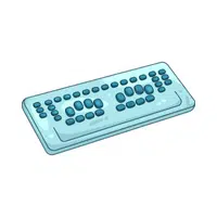 Braille Keyboard | Computer Input Devices Names 