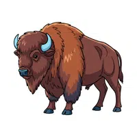 Bison | Vertebrates Animals Names 