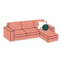 Lshaped | Types of Sofas Names