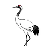Red Crowned Crane | Endangered Animals Names