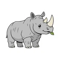 Rhinoceros | Vertebrates Animals Names