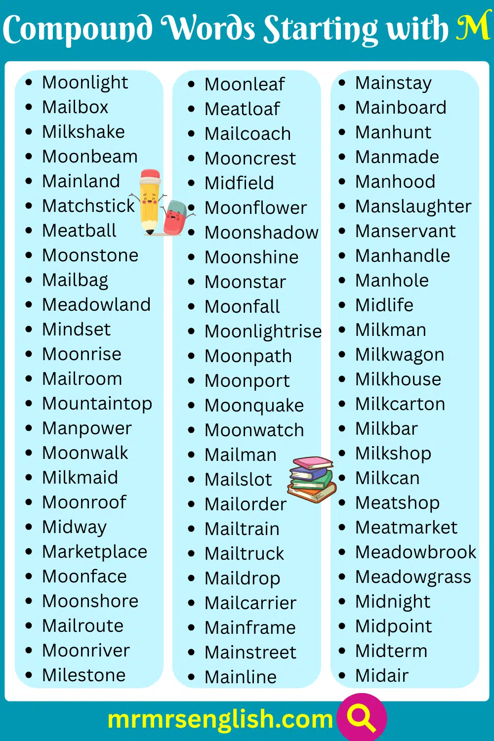 Effective Compound Words that Start with M