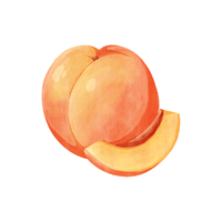 Peach | Spring Fruits Names