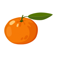 Tangerine | Spring Fruits Names