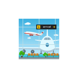 Airport Arrival | Road Symbols Emojis Names