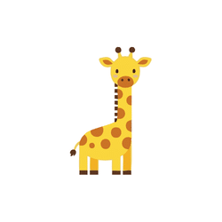 Giraffe | Animal Emojis Names in English