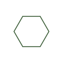 Hexagon | Flat Shapes Names in English
