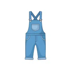 Overalls | Clothes Emojis Names in English