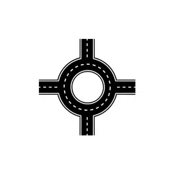 Roundabout | Road Symbols Emojis Names