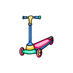 Scooter | Road Symbols Emojis Names