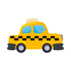 Taxi | Road Symbols Emojis Names