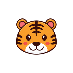 Tiger | Animal Emojis Names in English