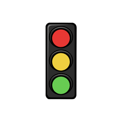 Traffic Lights | Road Symbols Emojis Names