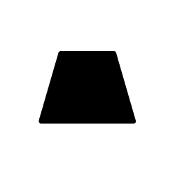 Trapezoid | Flat Shapes Names in English