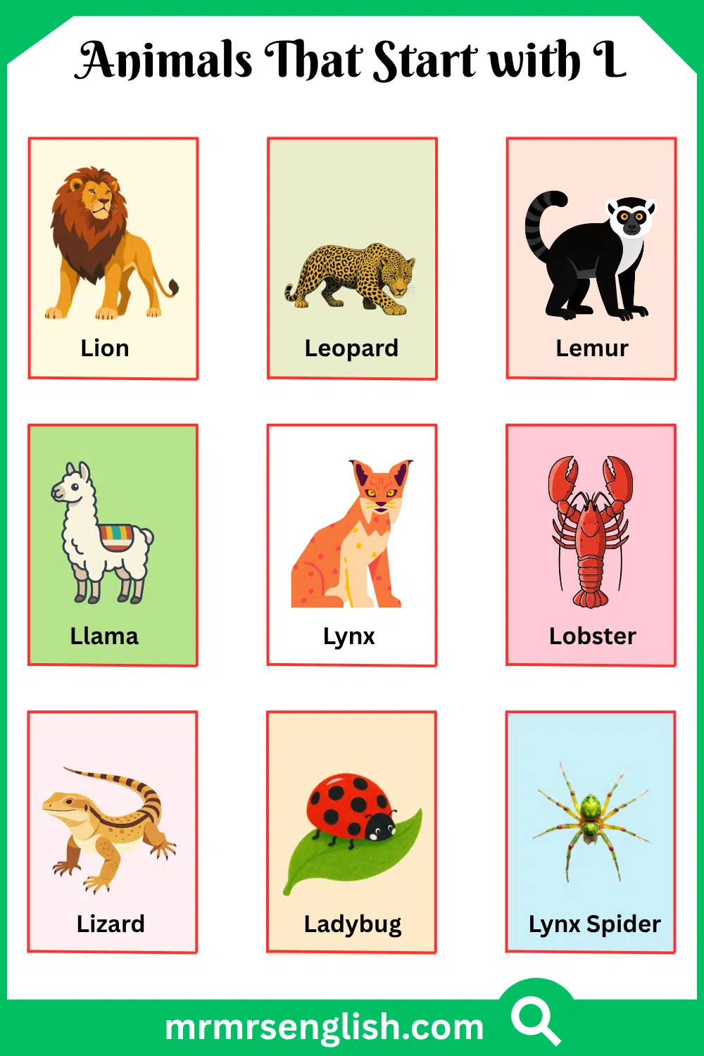 Animals That Start with L