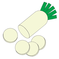 Japanese Radish | A to Z Vegetables Names