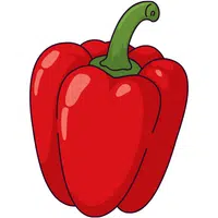 Orange Bell Pepper | A to Z Vegetables Names