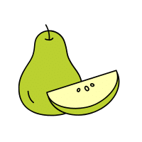 Pear | Low Calorie Fruits Names