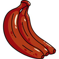 Red Banana | A to Z Fruits Name