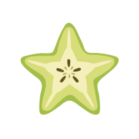 Starfruit | Low Calorie Fruits Names