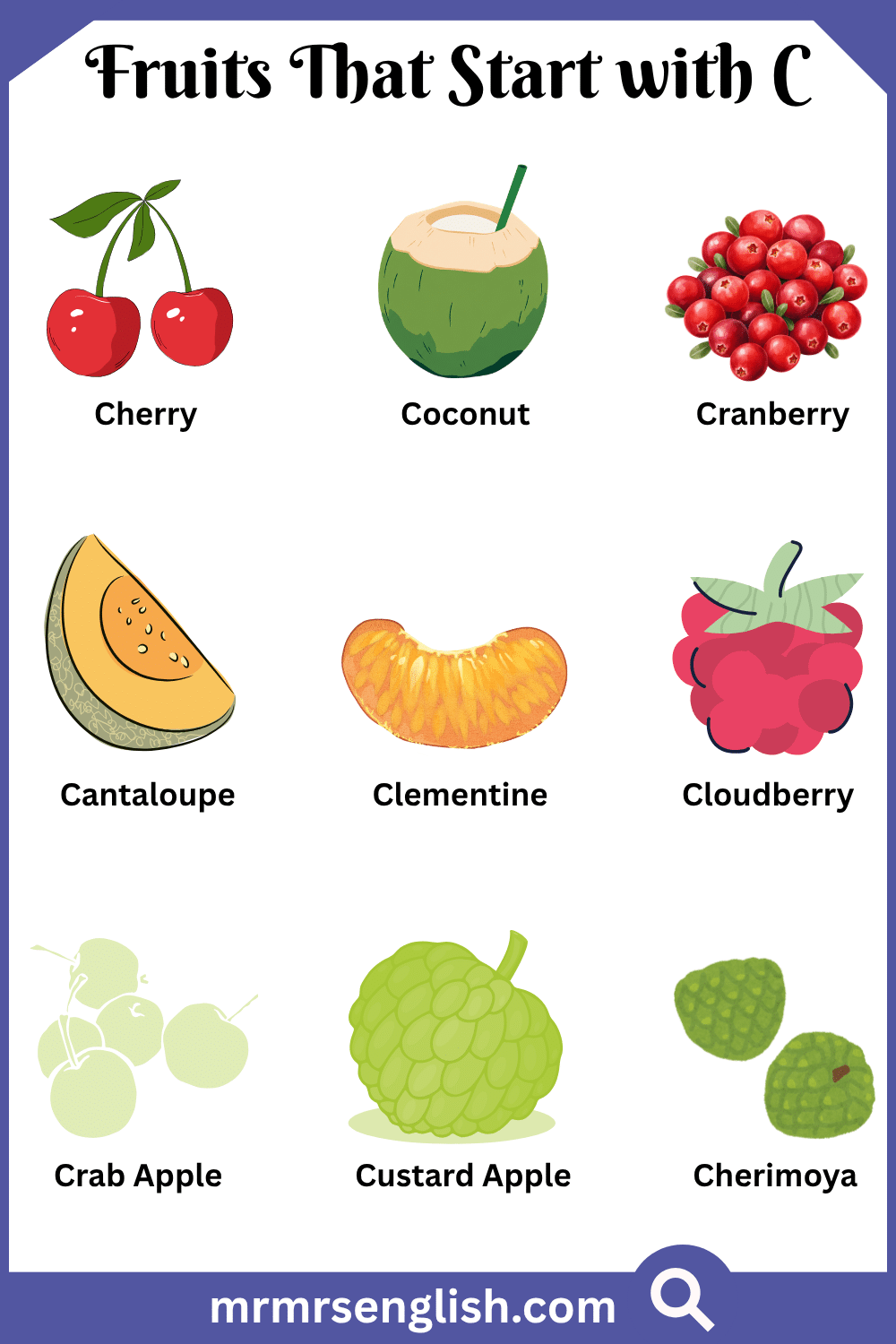 Fruits That Start with C
