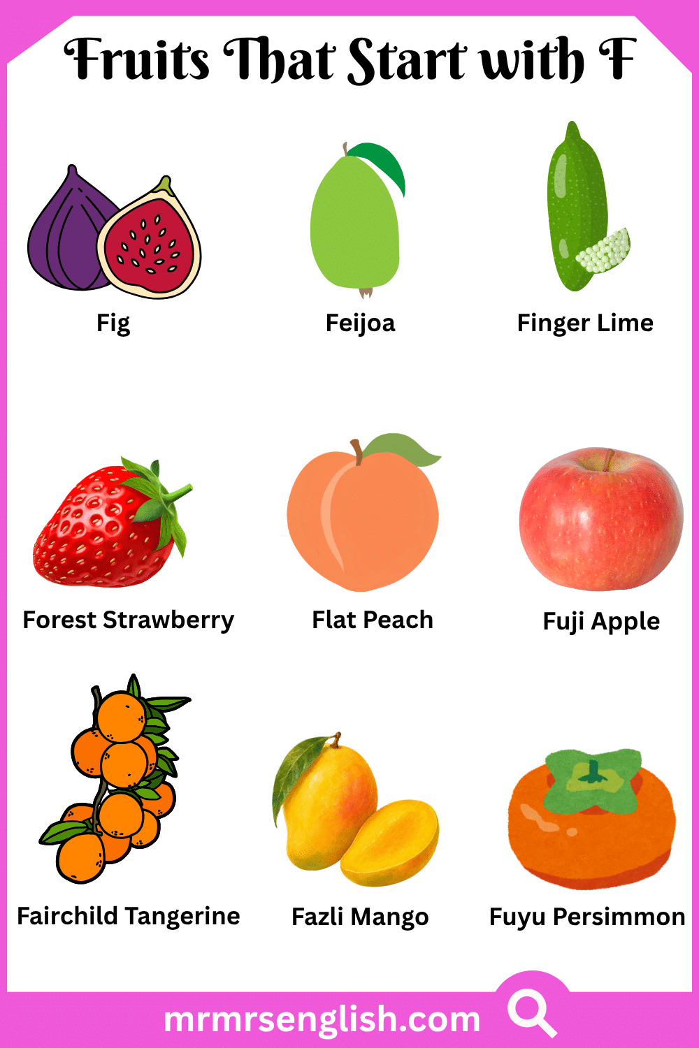 Fruits That Start with F