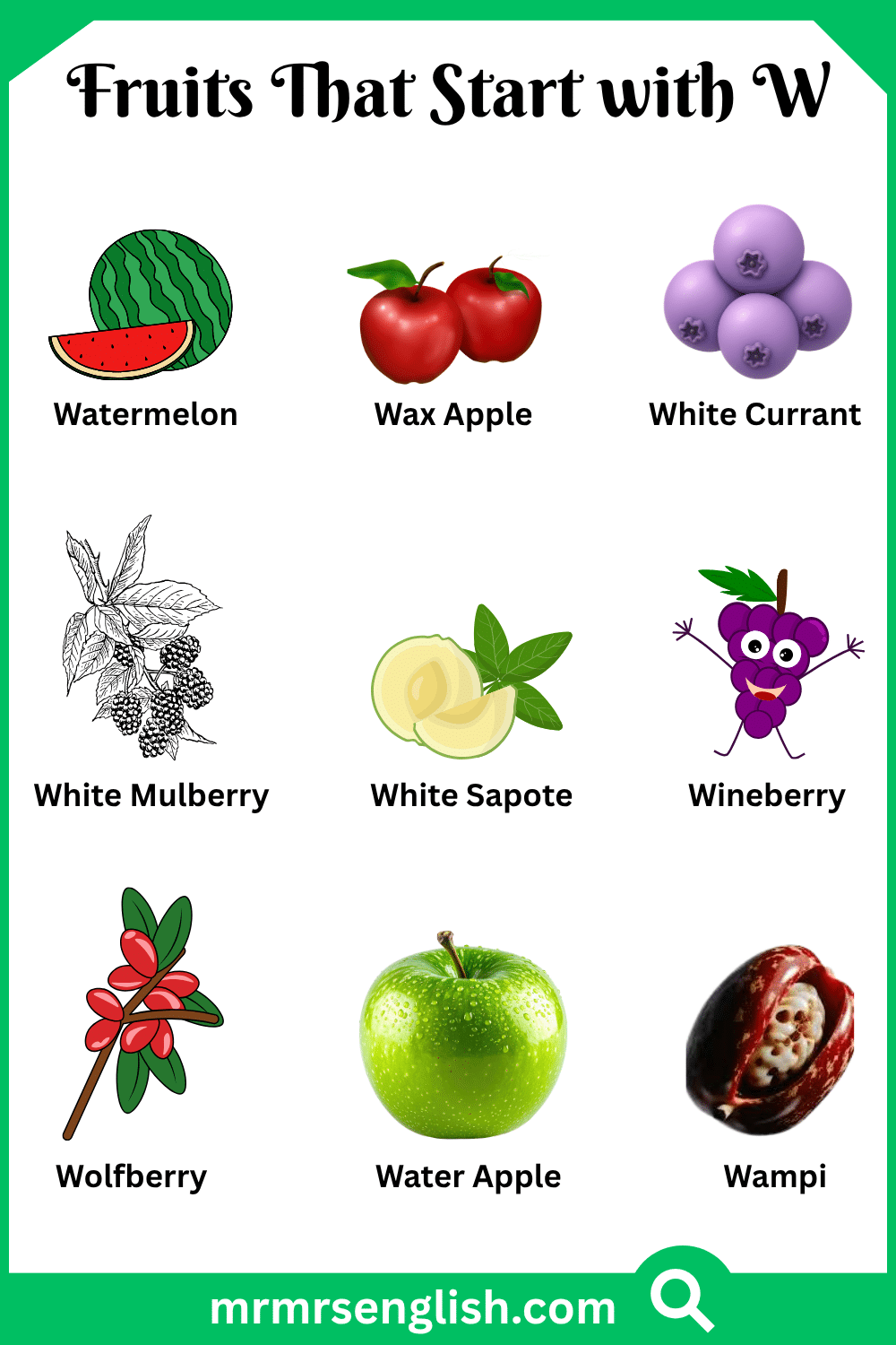 Fruits That Start with W