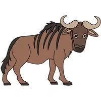 Wildebeest | A to Z Animals Name