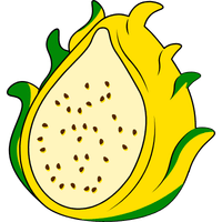 Yellow Dragon Fruit | A to Z Fruits Name