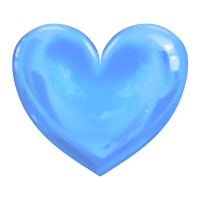 Light Blue Heart | Heart Emoji Meanings