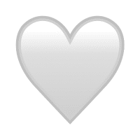 White Heart | Heart Emoji Meanings