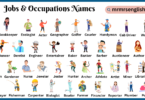 Jobs and Occupations Names in English and Their Images