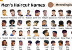 Haircut Names in English for Men with Pictures
