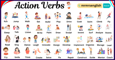 Common Action Verbs in English