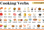 Cooking Verbs in English