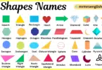 Different Shape Names with pictures