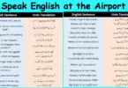 Speak English at the Airport