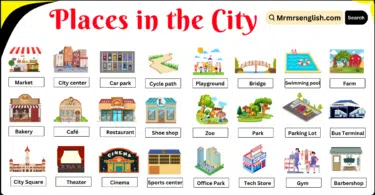 Places Names in English