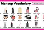 Makeup Vocabulary words in English with Their Pictures