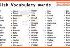 500 English Vocabulary words for daily use with Pictures