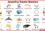 Jewelry items Names in English with Their Pictures
