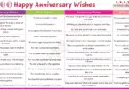 100 Happy Anniversary Wishes in English with Pictures