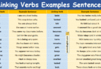 100 Linking Verbs Examples Sentences in English with Pictures