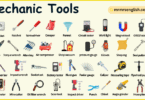 Mechanic Tools Names in English with their Pictures