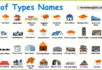 Types of Roofs Names and Their Pictures