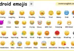 Android Emojis Names with Meanings In English and Pictures