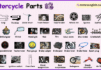 Motorcycle Parts Names in English with Their Pictures