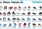 Shoes Names for Boys in English with Their Pictures
